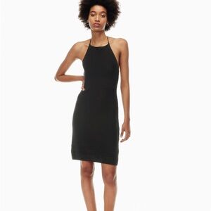 Aritzia Wilfred Sunset Halter Knit Dress XS
